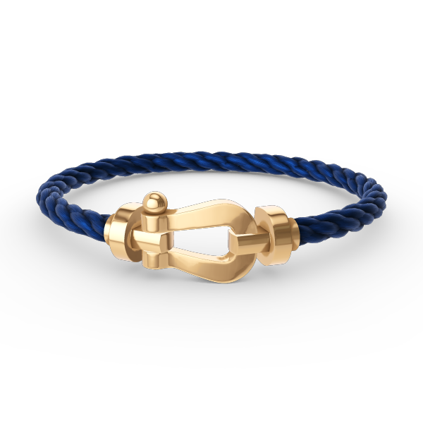 [Super Jewellery]FORCE LARGE HORSESHOE NO DIAMOND BRACELET GOLD