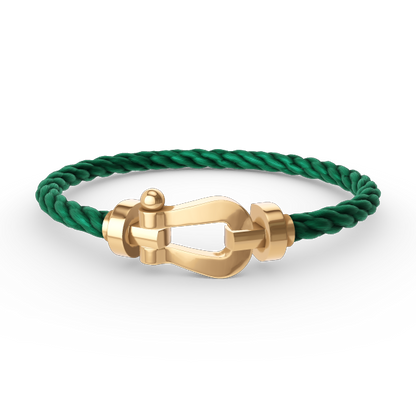 [Super Jewellery]FORCE LARGE HORSESHOE NO DIAMOND BRACELET GOLD