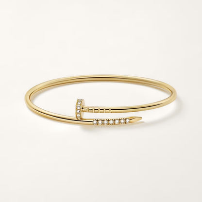[Super Jewellery]JUSTE BRACELET 2.5MM DIAMONDS NEW
