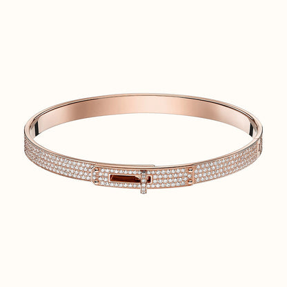 [Super Jewellery]KELLY BRACELET DIAMOND PAVED