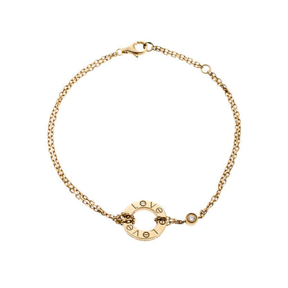 [Super Jewellery]LOVE BRACELET 2 DIAMOND