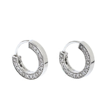 [Super Jewellery]LOVE DIAMOND EARRINGS
