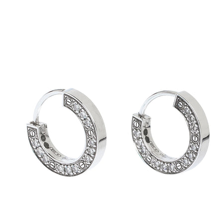 [Super Jewellery]LOVE DIAMOND EARRINGS