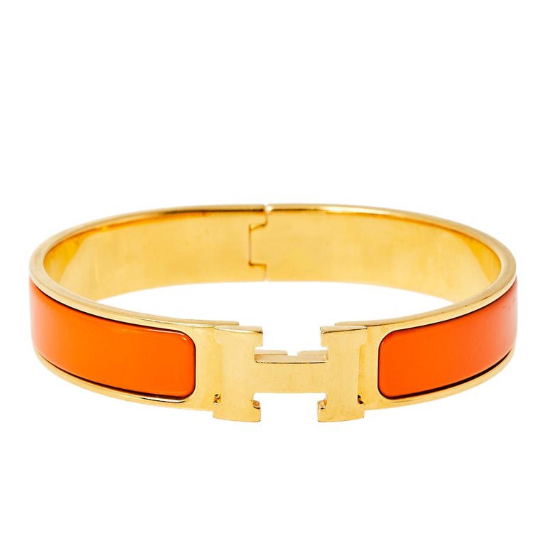 [Super Jewellery]H ORANGE BRACELET