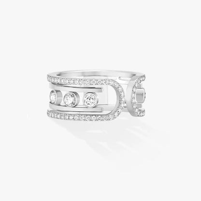 [Super Jewellery]Move 10th Diamond Ring in Gold
