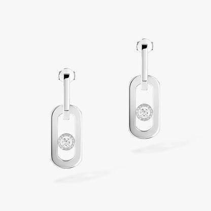 [Super Jewellery] So Move XL Diamond Hoop Earring