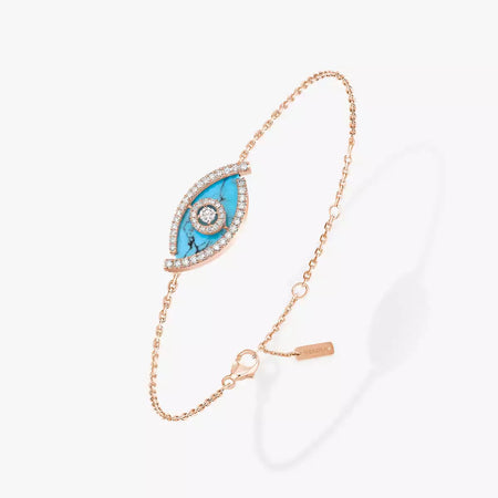 [Super Jewellery]Lucky Eye Diamond Bracelet