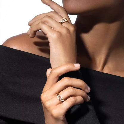 [Super Jewellery] MoveGold Diamond Ring