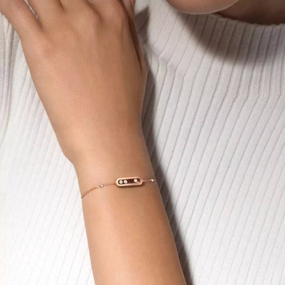 [Super Jewellery]Baby Move Diamond Bracelet