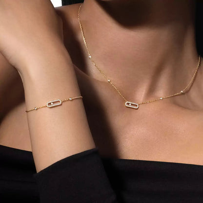 [Super Jewellery]Move Uno Necklace