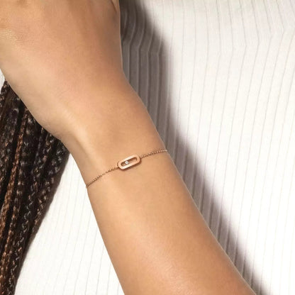 [Super Jewellery]Move Uno Diamond Bracelet