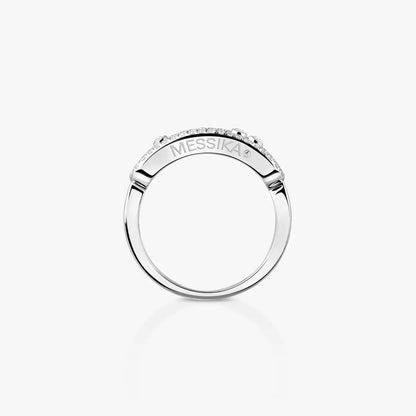 [Super Jewellery] Baby Move Gold Diamond Pave_ Ring