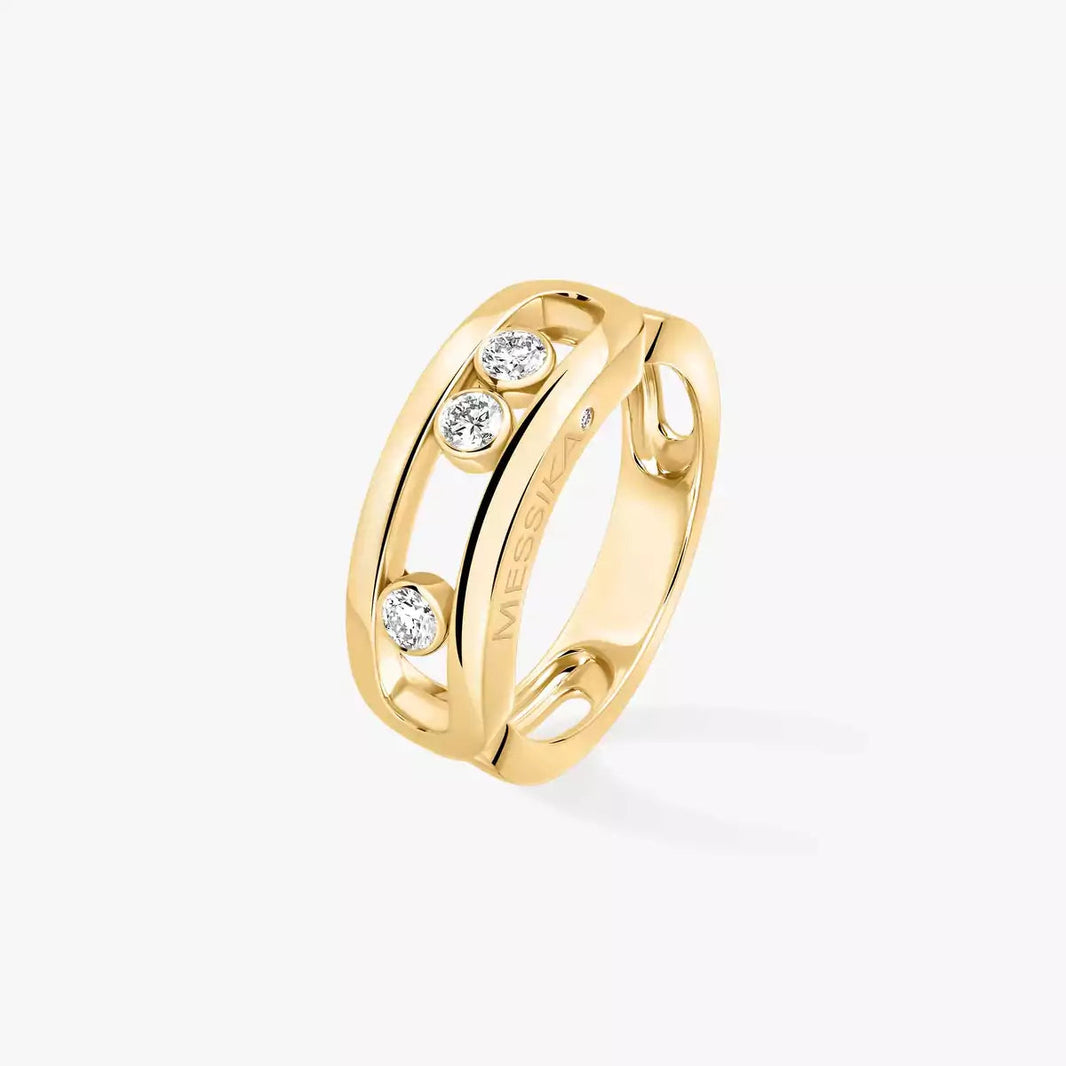 [Super Jewellery] MoveGold Diamond Ring