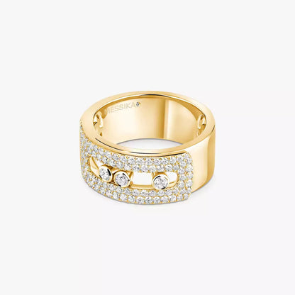 [Super Jewellery] Move Noa Diamond Pave_ Ring