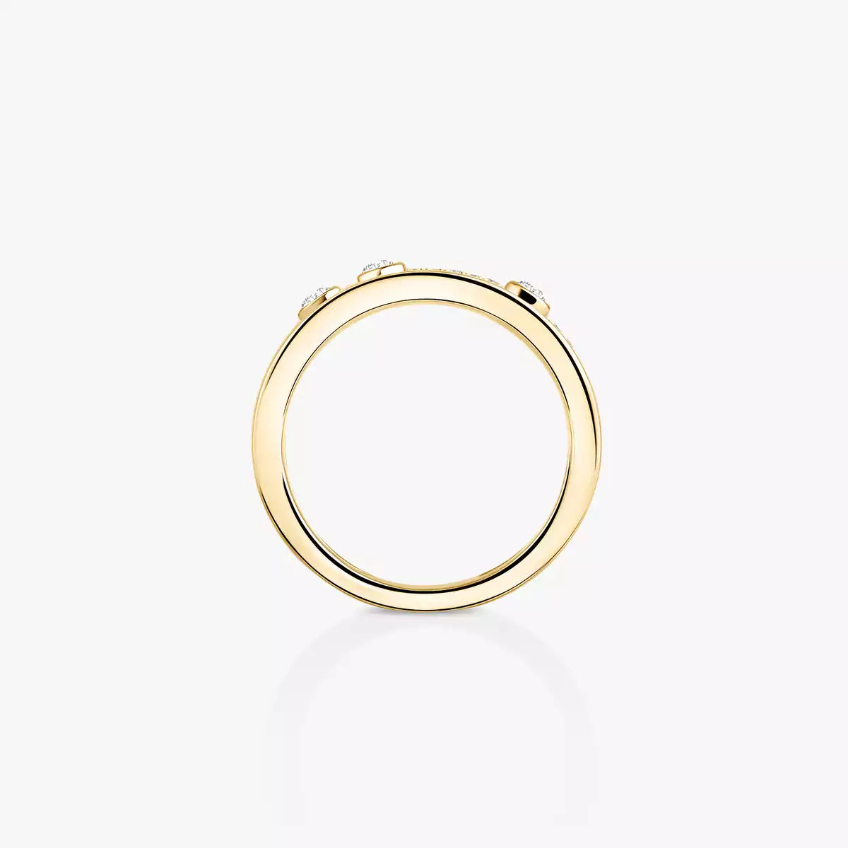[Super CiCi]Move Romane Diamond Ring
