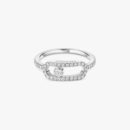 [Super Jewellery]Move Uno Diamond Ring in Gold