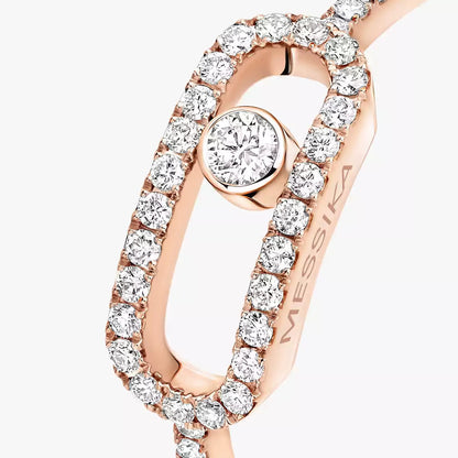 [Super Jewellery]Move Uno Diamond Ring in Gold