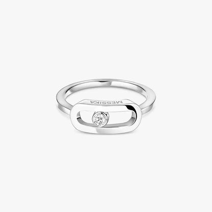 [Super Jewellery]Move Uno Diamond Ring in Gold