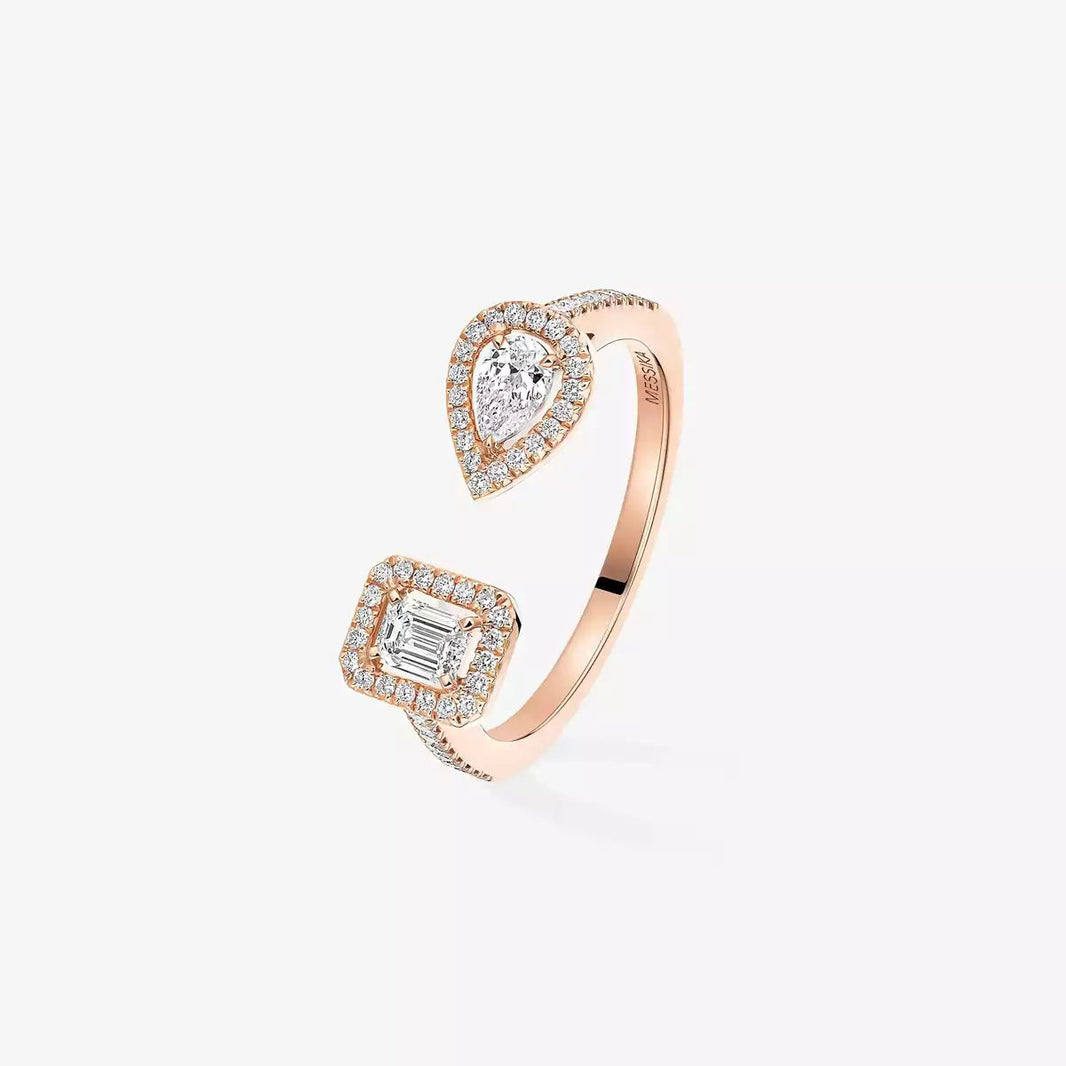 [Super Jewellery]My Twin Toi Gold Diamond Ring