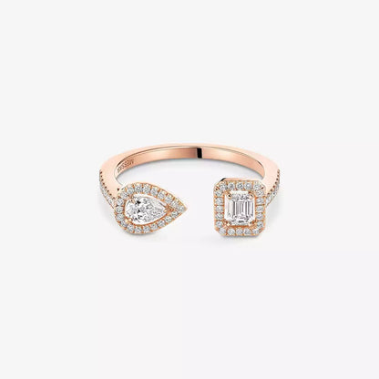 [Super Jewellery]My Twin Toi Gold Diamond Ring