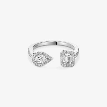 [Super Jewellery]My Twin Toi Gold Diamond Ring