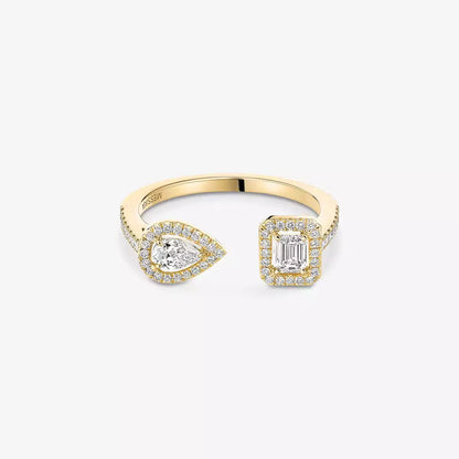 [Super Jewellery]My Twin Toi Gold Diamond Ring