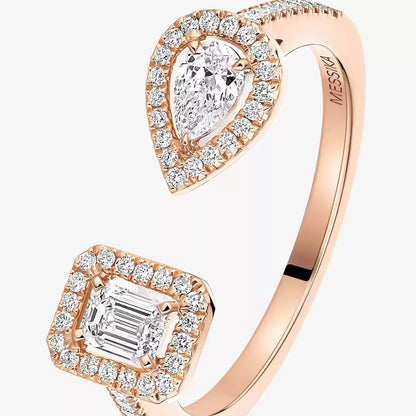 [Super Jewellery]My Twin Toi Gold Diamond Ring