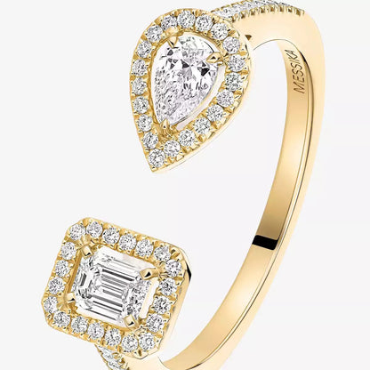 [Super Jewellery]My Twin Toi Gold Diamond Ring