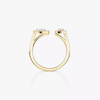[Super Jewellery]My Twin Toi Gold Diamond Ring
