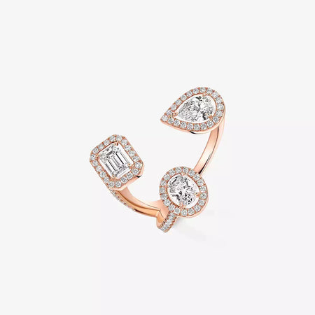 [Super Jewellery]  Diamond Ring 0,25ct My Twin Trilogy