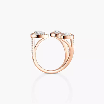[Super Jewellery]  Diamond Ring 0,25ct My Twin Trilogy