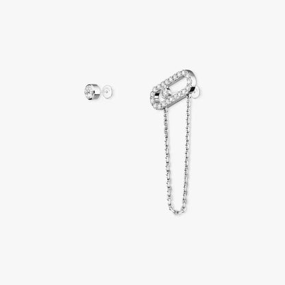 [Super Jewellery]Move Uno Diamond Earrings