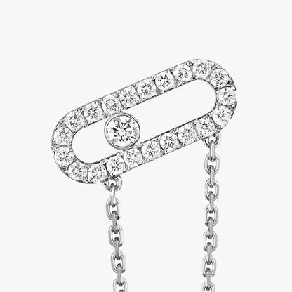 [Super Jewellery]Move Uno Diamond Earrings