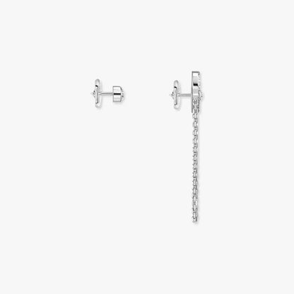[Super Jewellery]Move Uno Diamond Earrings