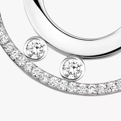 [Super Jewellery] Move Romane Small Diamond Hoop Earrings