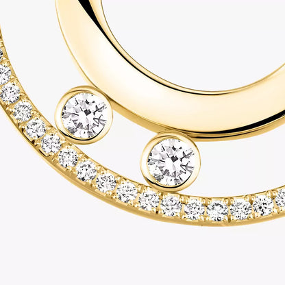 [Super Jewellery] Move Romane Small Diamond Hoop Earrings