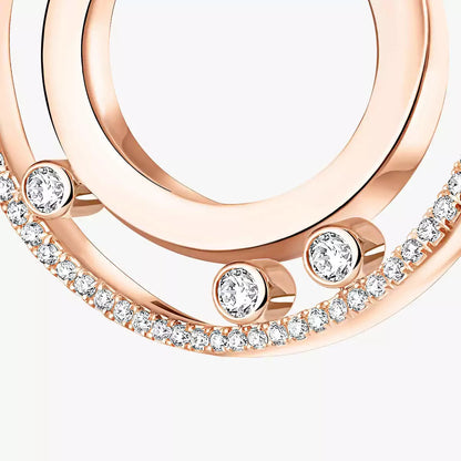 [Super Jewellery] Move Romane Small Diamond Hoop Earrings