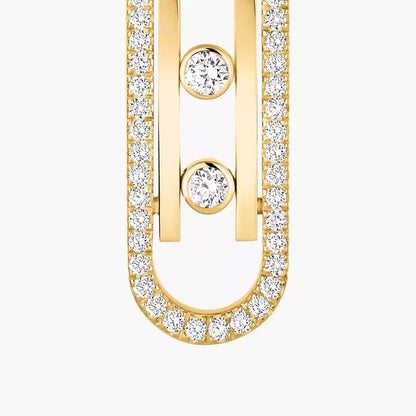 [Super Jewellery]Diamond Pendant Earrings Move 10Th