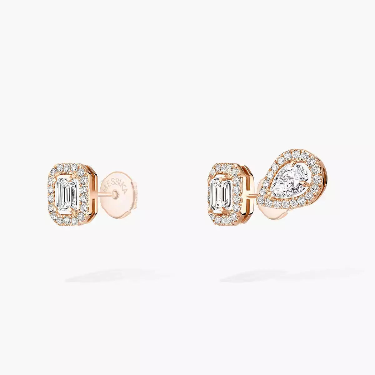 [Super CiCi]Diamond Earrings 0,10ct My Twin 1+2