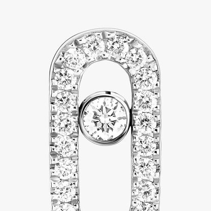 [Super Jewellery]Move Uno Diamond Earrings