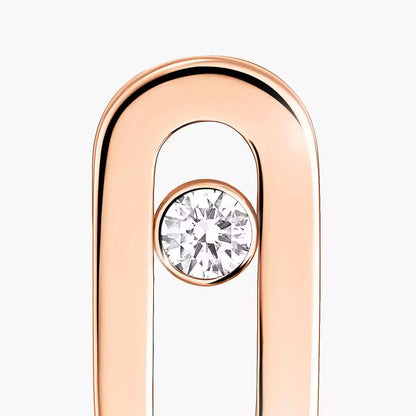 [Super Jewellery]Move Uno Diamond Stud Earrings
