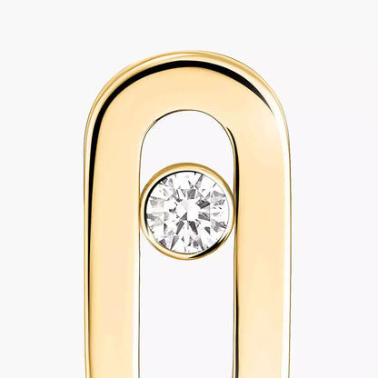 [Super Jewellery]Move Uno Diamond Stud Earrings