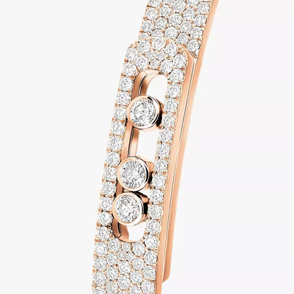 [Super Jewellery]Move Noa Full Pavé Diamond Bangle Bracelet
