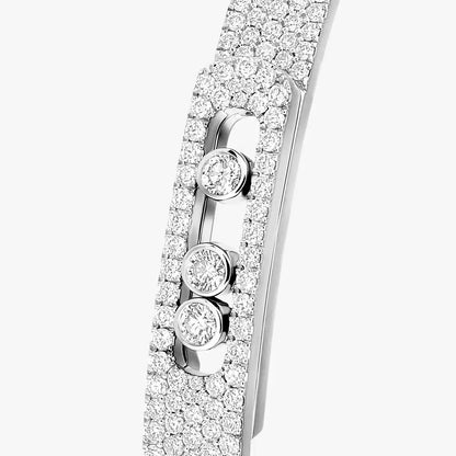 [Super Jewellery]Move Noa Full Pavé Diamond Bangle Bracelet