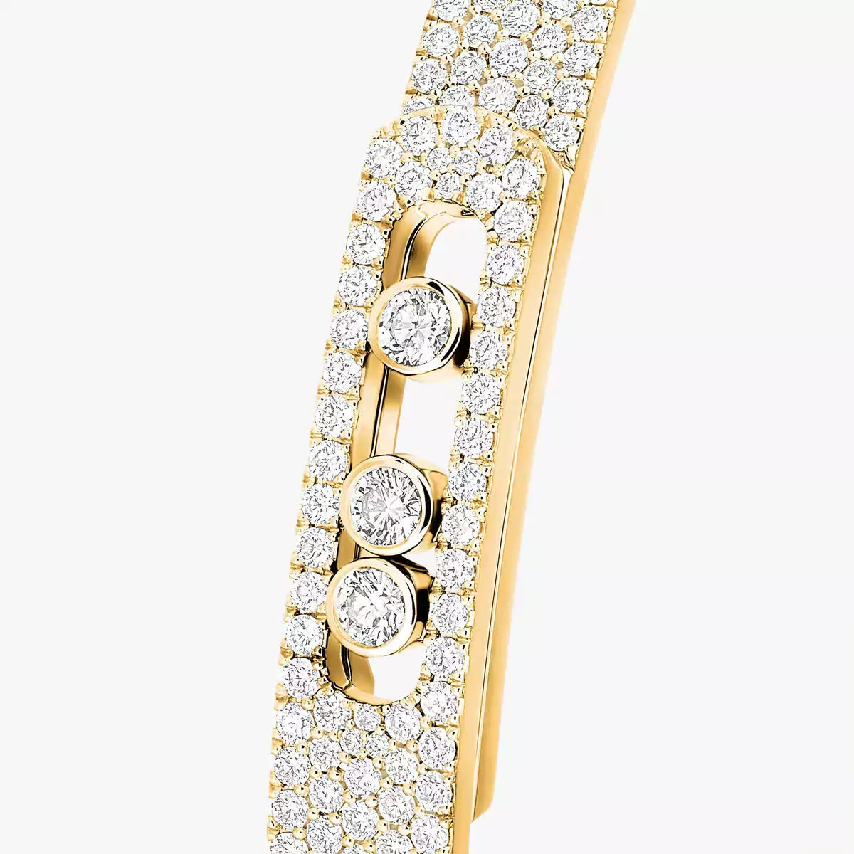 [Super CiCi]Move Noa Full Pav¨¦ Diamond Bangle Bracelet