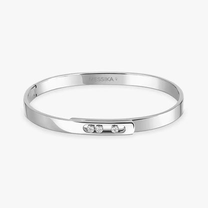 [Super Jewellery]Move Noa Diamond Bangle Bracelet