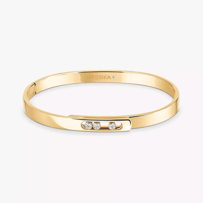 [Super Jewellery]Move Noa Diamond Bangle Bracelet