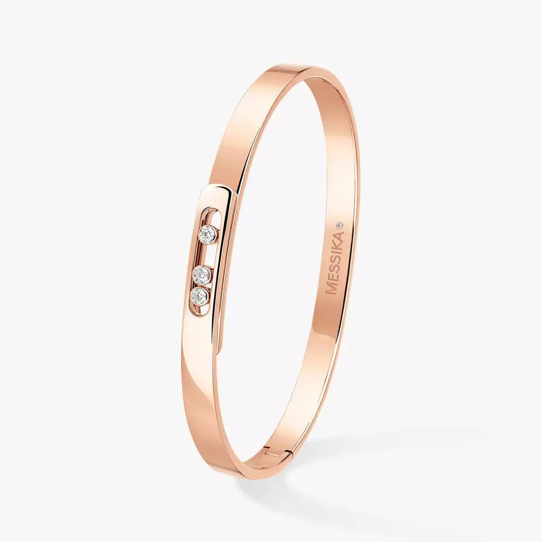 [Super Jewellery]Move Noa Diamond Bangle Bracelet