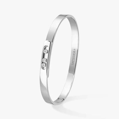 [Super Jewellery]Move Noa Diamond Bangle Bracelet