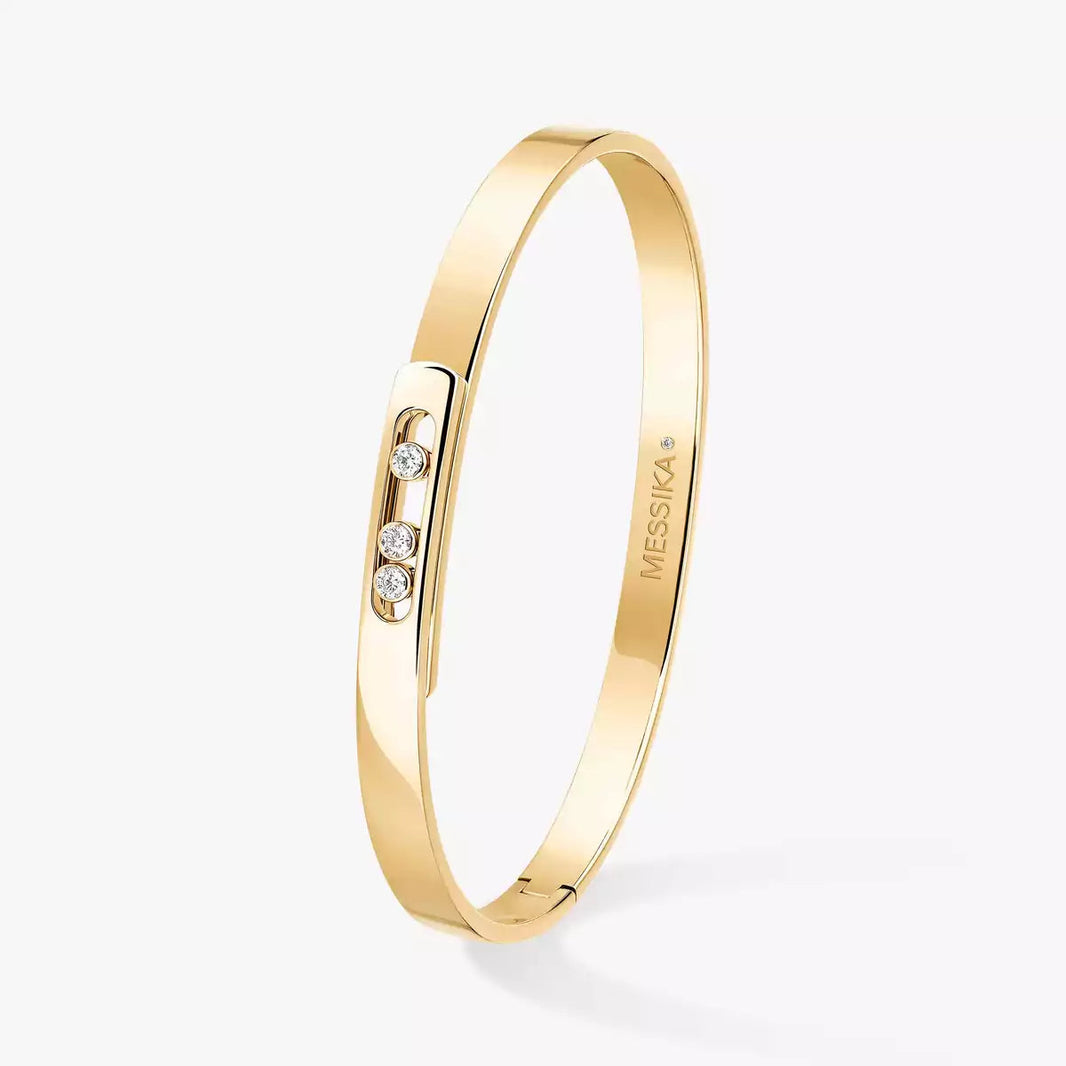 [Super Jewellery]Move Noa Diamond Bangle Bracelet